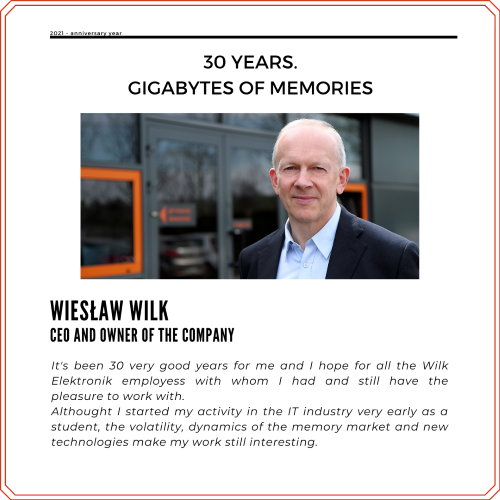 Wieslaw Wilk CEO of Wilk Elektronik