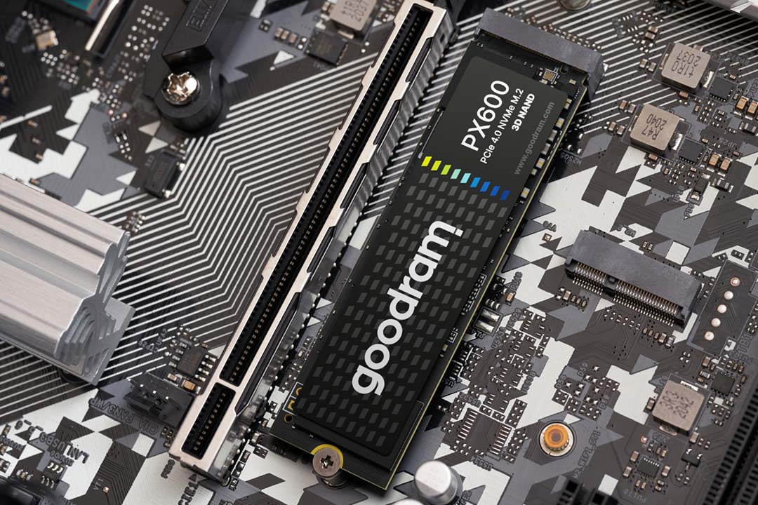 PX600 SSD mounted in the motherboard