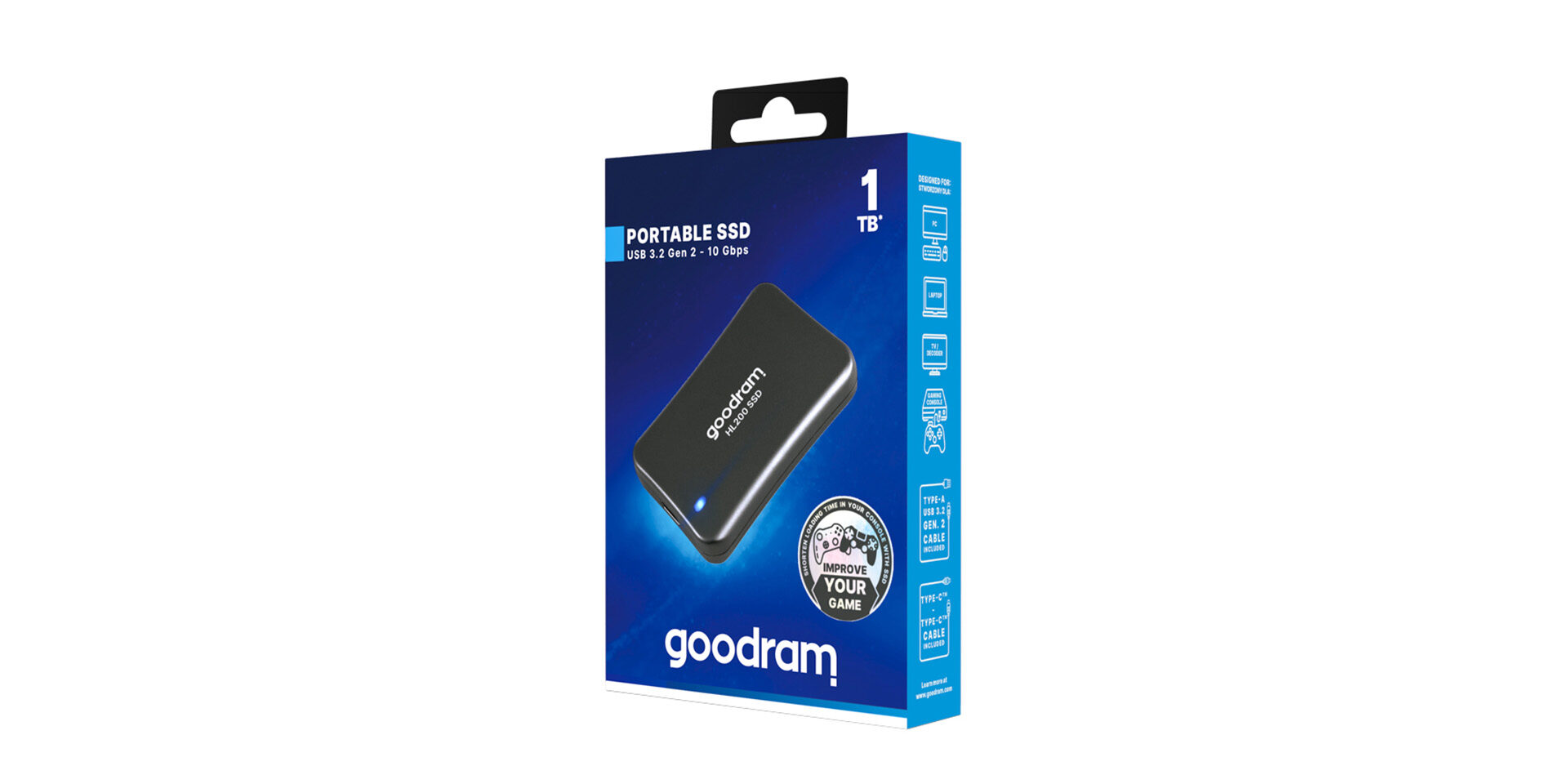 dysk SSD Goodram HL200 w opakowaniu