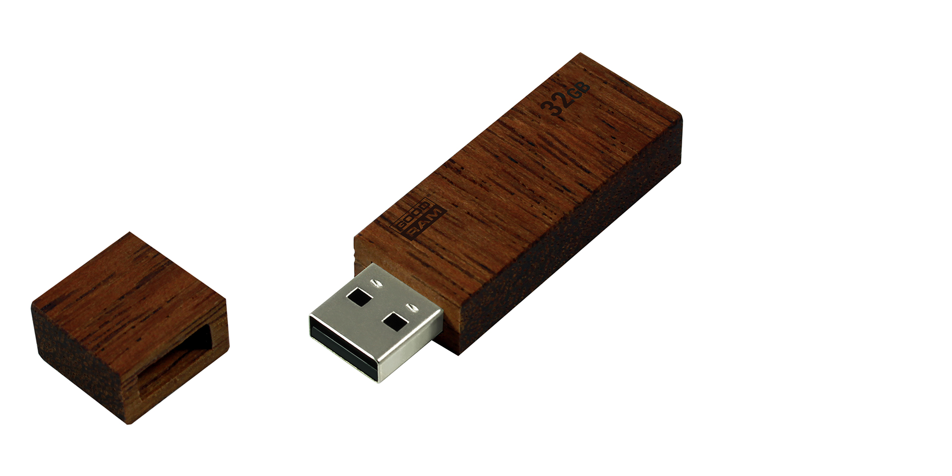 Pendrive UEC2 z drewna merbau