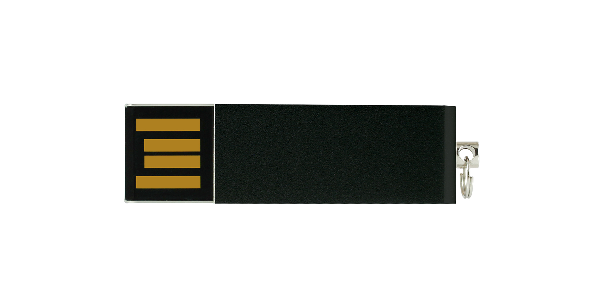 Black flash drive for advertising