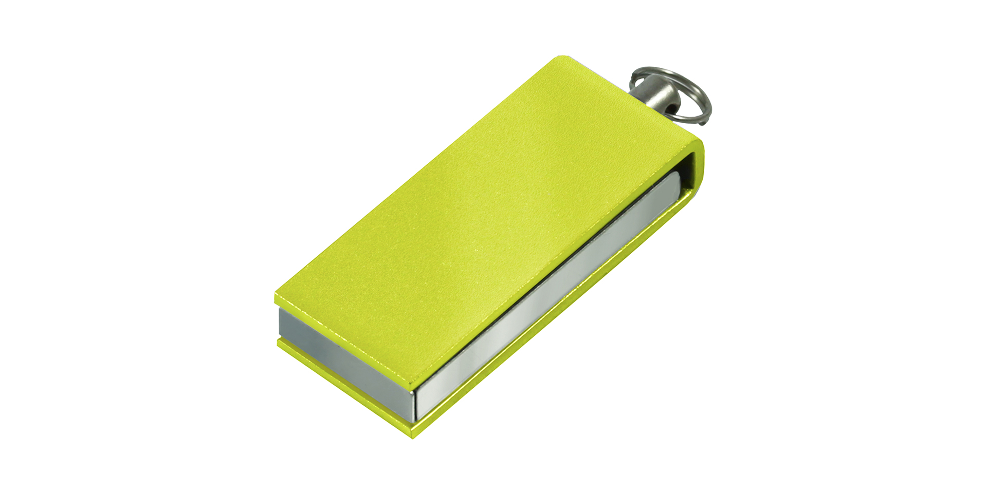 USB jaune avec boîtier rotatif
