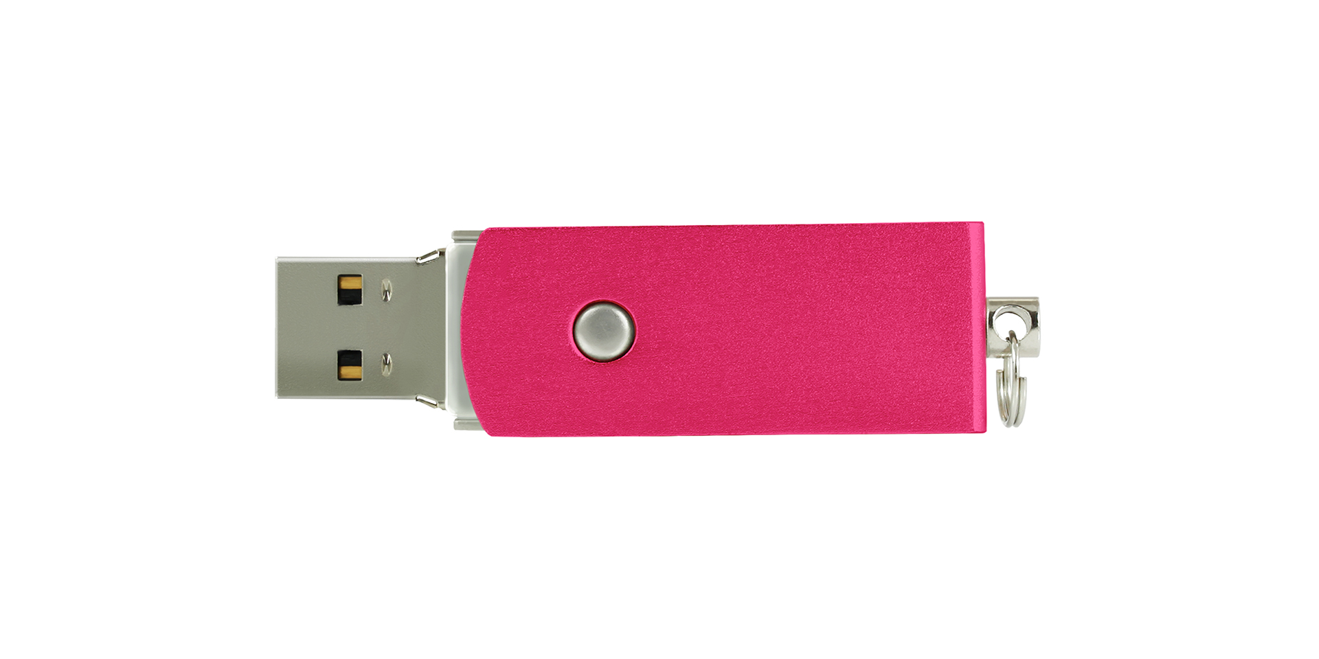 Pink USB with rotating housing